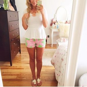 Lilly Pulitzer shorts size 2